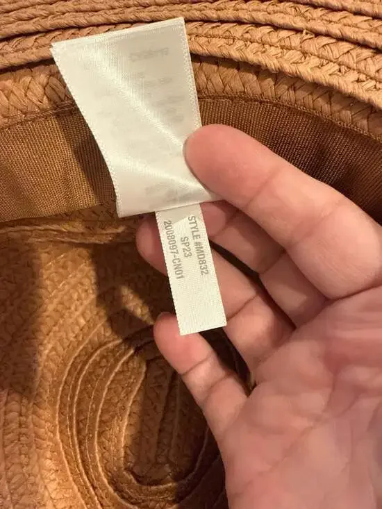 Madewell Packable Braided Straw Hat with Ribbon Band - Picture 6 of 7